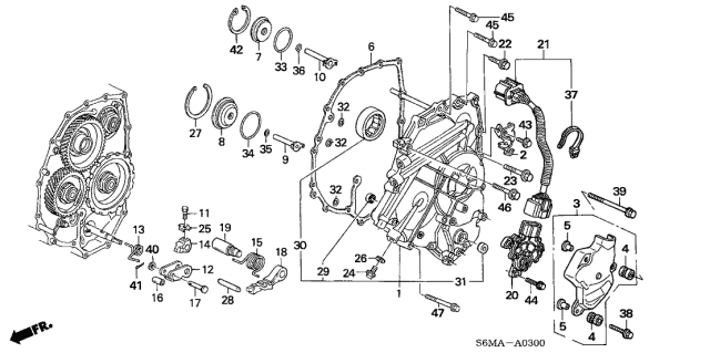 Sensor Assembly, Position (28900-RPC-013) - 3