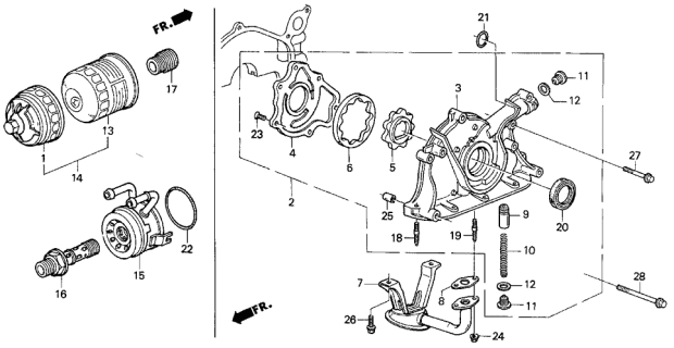 PKG, OIL STRAINER (15221-PW0-S01) - 5