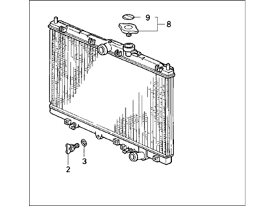 RADIATOR COMP (19010-P1E-A51) - 2