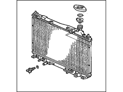 RADIATOR COMP (19010-PLM-A51) - 2