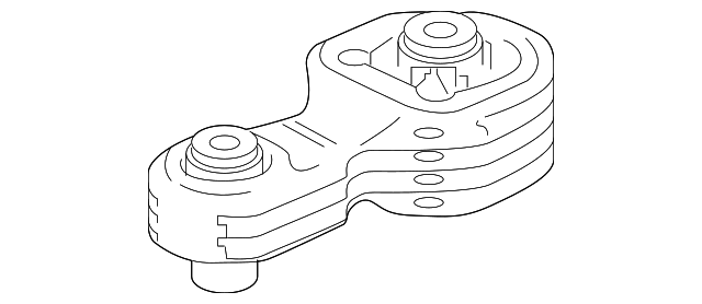 Torque rod upper right (50880-TVA-A11) - 1