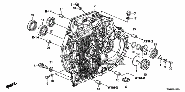 Шарикопідшипник (91003-RZ2-003) - 2