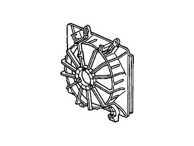 Дифузор вентилятора охолодження (19015-PMM-A51) - 2