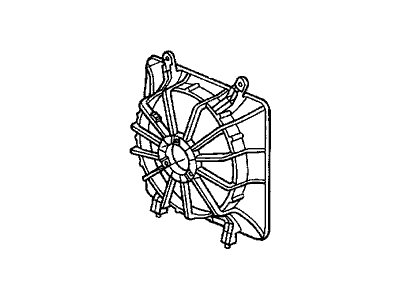 Дифузор вентилятора охолодження (19015-PNB-003) - 2