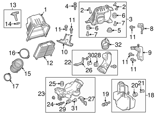 TUBE, AIR FLOW (17228-5LA-A00) - 4