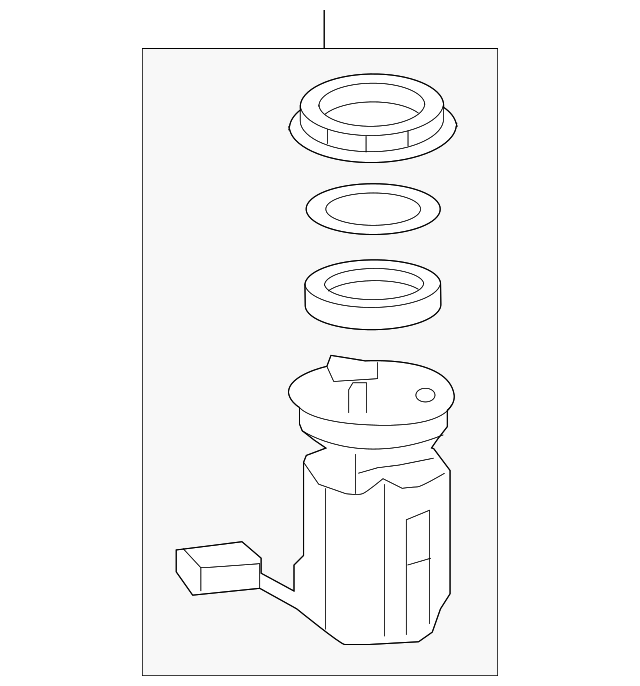 SET,F/PUMP MODULE (17045-TK8-A01) - 1