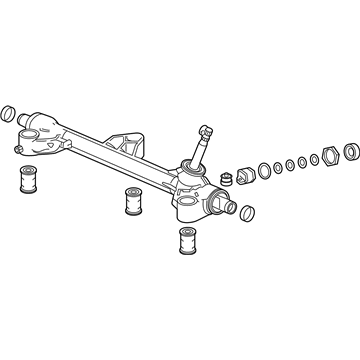 Gear Box Assembly, Steering (53601-TG7-A01) - 2