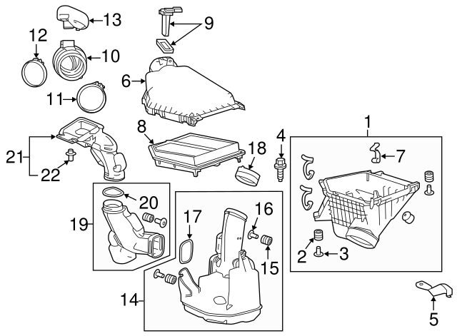 CHAMBER ASSY,RESO (17230-5A2-A00) - 4