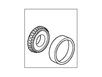 Шарикопідшипник (91006-RK6-003) - 3