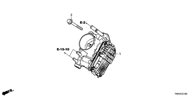 ELECTRONIC CONTL (16400-5K1-A01) - 2