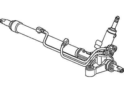 Gear Box Assembly, Steering (53601-SNA-A51) - 2