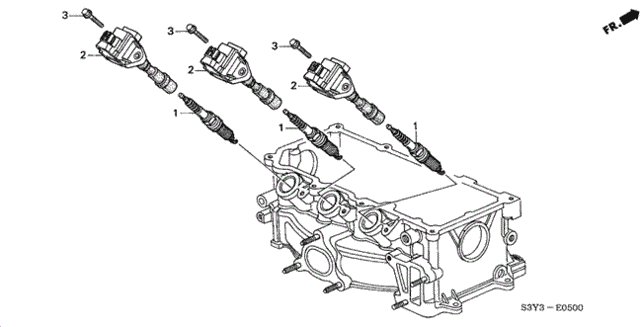 Spark plug (12290-PHM-A01) - 2