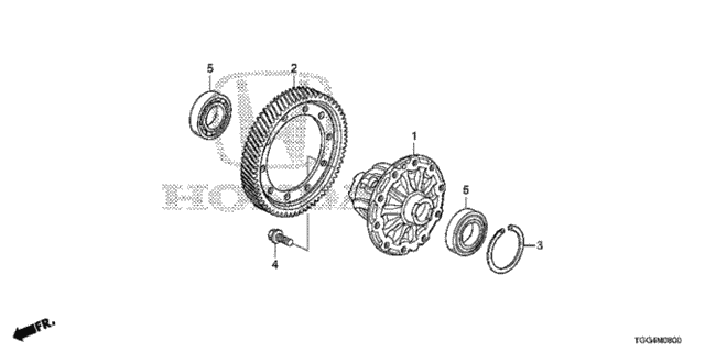 Bearning, Ball (91005-57A-006) - 2