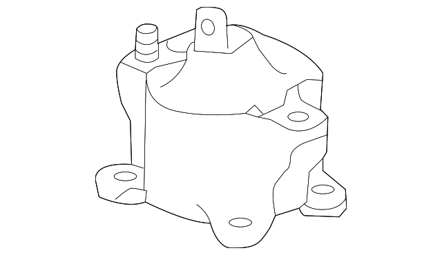 Mounting Engine Front  (50830-T2F-A01) - 1