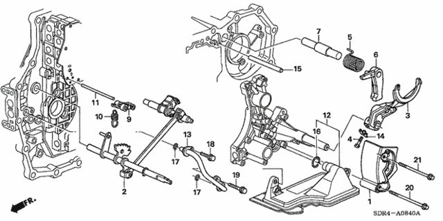 Фільтр гідравлічної системи АКПП (25420-RCK-004) - 2