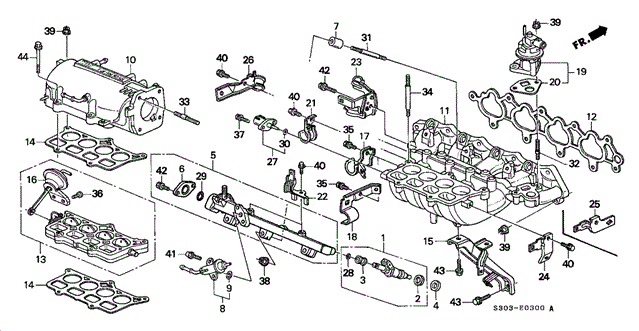 PKG,IN MNFLD (17105-P13-014) - 2