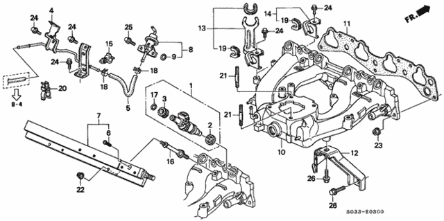 GASKET,IN MNFLD (17105-P2F-A02) - 2