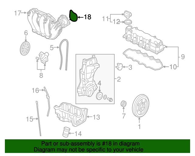 PKG A,INT MNFLD . (17105-RNA-A01) - 3