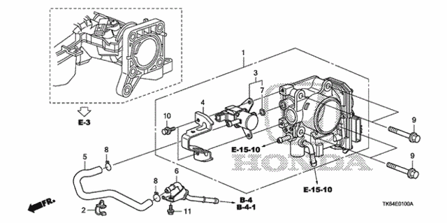 ELECTRONIC CONTL, (16400-RB1-003) - 2