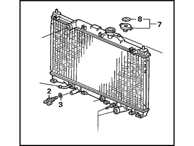 RADIATOR COMP (19010-PPA-A01) - 2