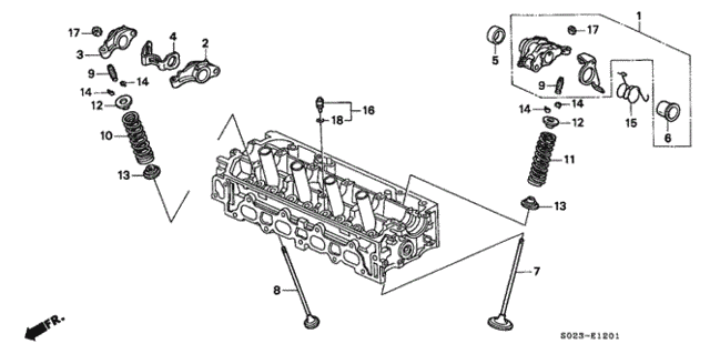 ARM ASSY, IN ROCKER (14620-P2M-000) - 2