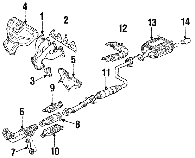 Muffler, Exhaust (18030-SR2-506) - 2