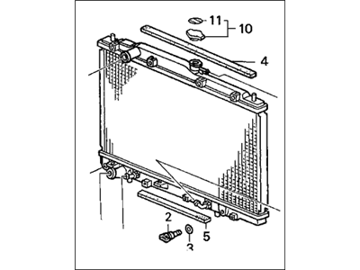 RADIATOR COMP (19010-PVJ-A51) - 2