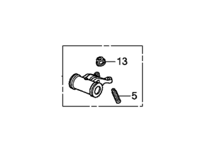 Коромисло впускного клапана ГРМ (14620-5A2-A00) - 3