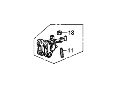 Коромисло впускного клапана ГРМ (14620-5G0-A00) - 3