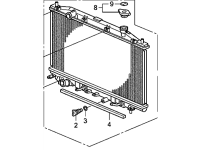 RADIATOR COMP (19010-R40-A51) - 2