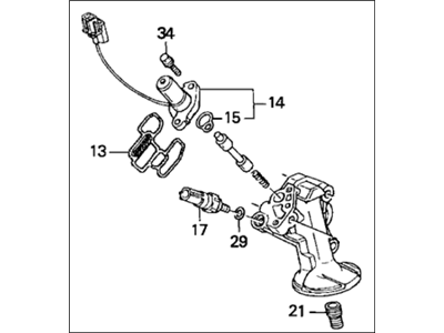 VALVE ASSY,SPOOL (15811-P8E-A01) - 2