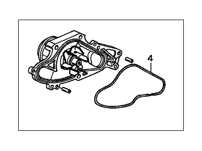 PUMP COMP,WATER (19200-P8A-A03) - 1