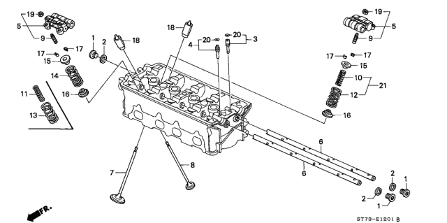 ARM ASSY, ROCKER . (14620-P30-000) - 3