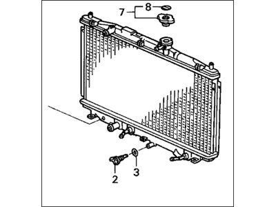 RADIATOR COMP (19010-RAA-A61) - 2