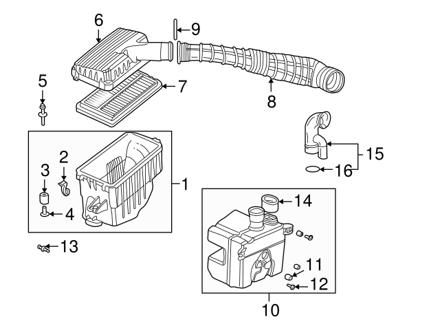 Air cleaner (17220-PAA-A00) - 4