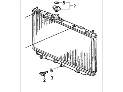 RADIATOR COMP (19010-RCA-A52) - 2