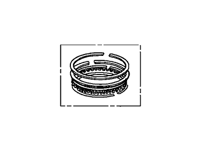 RING SET,PISTON (13011-RL5-A01) - 2