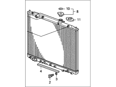 RADIATOR COMP (19010-RN0-A51) - 2