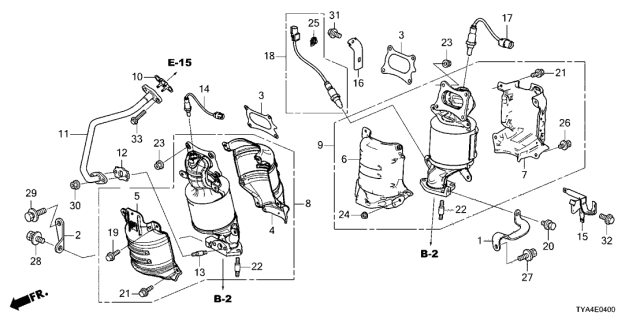 Sensor oxygen (36531-61A-A01) - 2