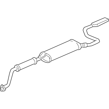 Muffler, Exhaust (18307-TK8-A02) - 2