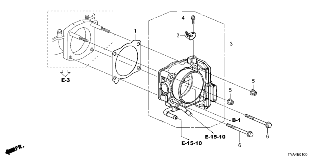 ELECTRONIC CONTL (16400-5MR-A01) - 1