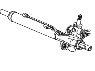 Gear Box Assembly, Steering (53601-SZA-A02) - 2