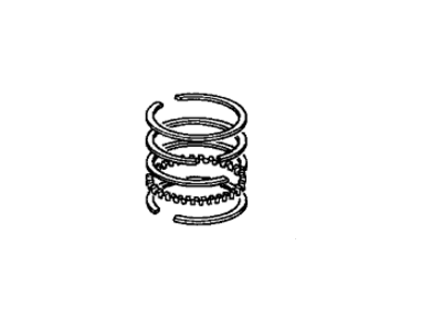 Ring Set, Piston (Over Size) (0.25) (13021-P0A-004) - 2