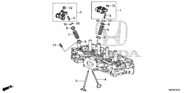 ARM ASSY,VTEC ROC (14620-5BA-A01) - 2