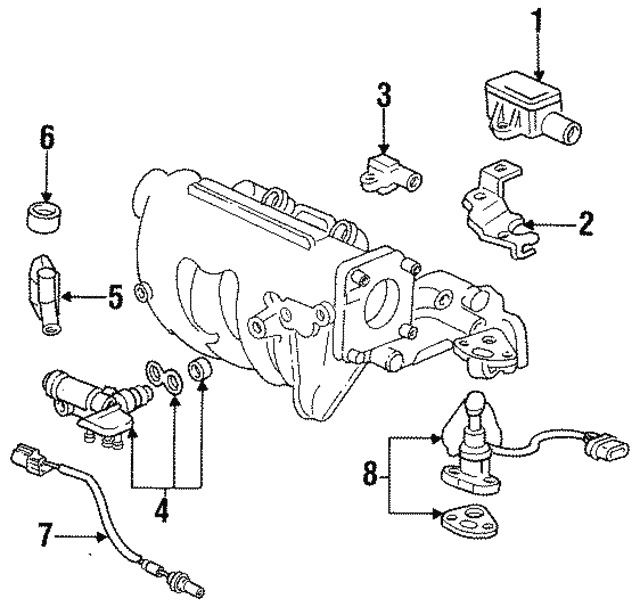 Sensor oxygen (36531-P07-013) - 2