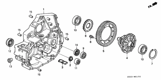 Шарикопідшипник (91002-PHR-013) - 2