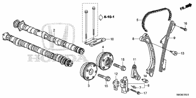 ARM COMP,C-CHAIN (14520-RPY-G02) - 2