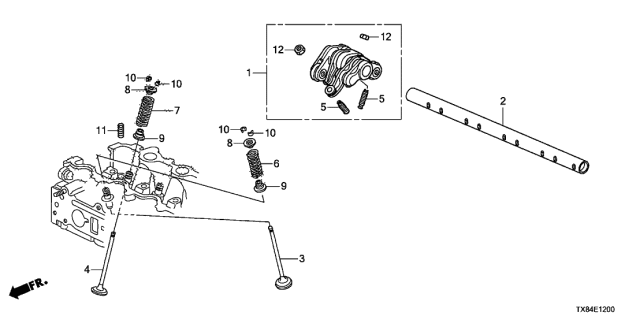 SPRING, VALVE (14761-RMX-003) - 2