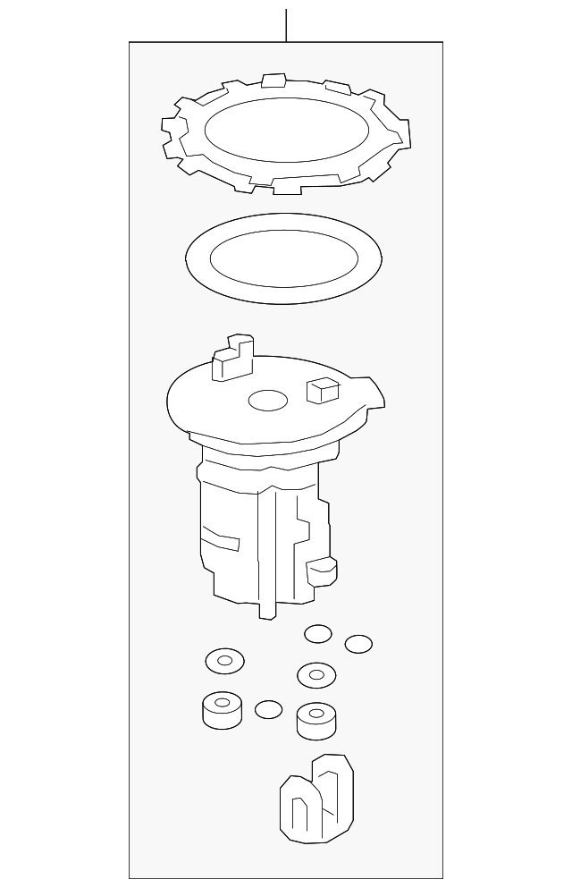 Fuel filter (17048-TVA-A02) - 2