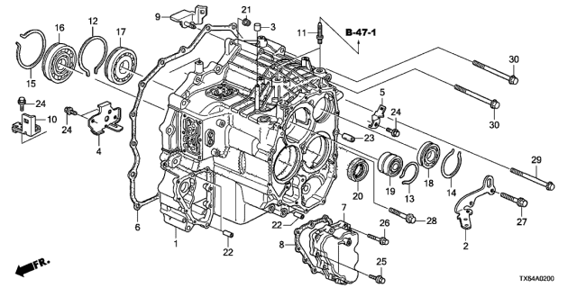 Шарикопідшипник (91002-RCR-026) - 3